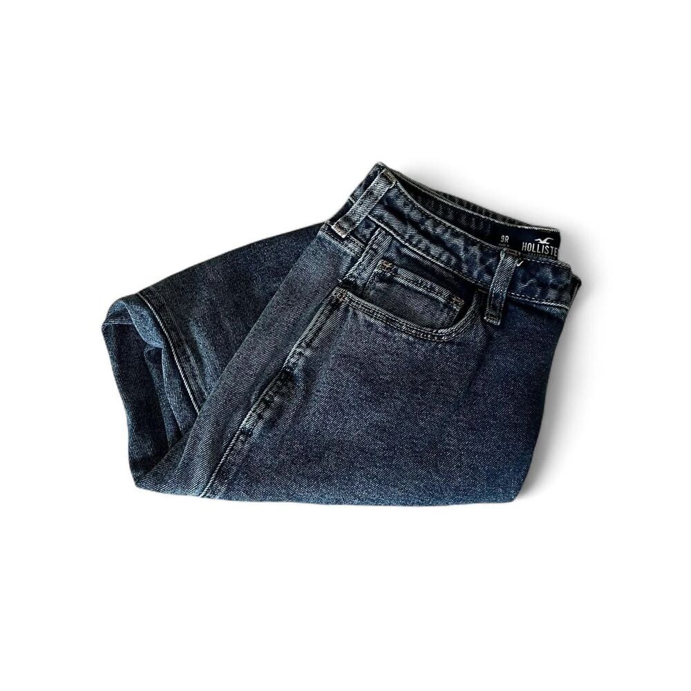Hollister Women's Blue and Navy Jeans